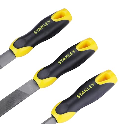 Jeu de 3 limes mi douces STANLEY 200 mm - vue 10