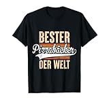 Bester Pizzabäcker Der Welt Restaurant Pizzeria Mitarbeiter T-Shirt