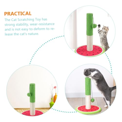 Poste Rascador para Gatos ERINGOGO con Diseño Sandía miniatura 3