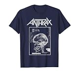 Anthrax Sound Of White Navy Tシャツ