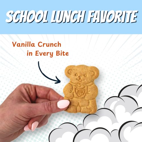 MJM SuperBear Chocolate and Vanilla Graham Combo Pack - Case of 25 Chocolate/25 Vanilla | Delicious Snack for All Ages | Wholesome and Crunchy | Perfect for Parties and Snacking On-the-Go