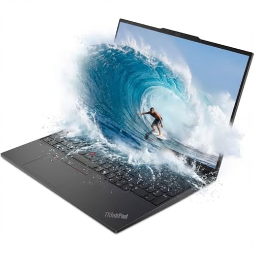 Image of Lenovo ThinkPad E16 Gen 2 16-Inch IPS WUXGA(1920x1200) Business Laptop, Intel Ultra 7 155H 16-Core, 16GB DDR5, 1TB SSD, Win11 Pro, Thunderbolt 4, Wi-Fi 6, HD Camera, Office 2024 Professional Plus