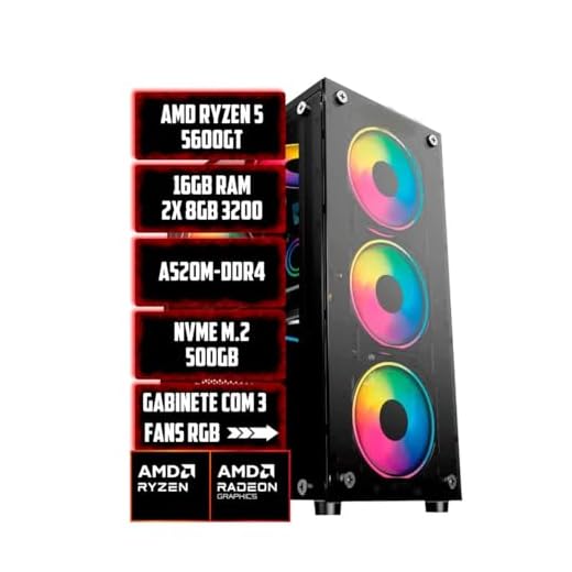 Top 5 Opções de pc gamer amd ryzen 5 5600g