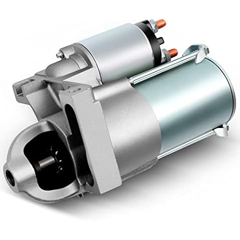 GDSMOTU New Starter Replacement for Chevrolet for Malibu 3.1L 1997-2000 for Pontiac for Trans Sport 3.4L 1997-1999 for Chevrolet for Lumina 3.1L 1997-2000, 19136230 10465459, 12 Volt Starter Cover