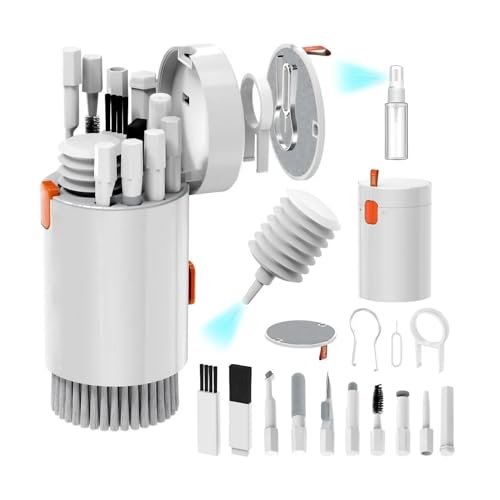 20 in 1 Electronic Devices Multifunctional Cleaner Kit, Portable Cleaning Kit for Camera Computer Phone Keyboard, Fine Craftsmanship, for All Electronic Devices