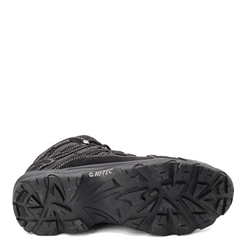 Hi-Tec Bota de caminhada masculina Bandera Mid impermeável, Preto, 10.5