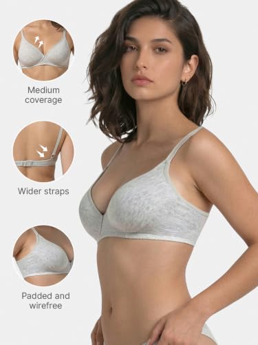 Image of Enamor Women Padded Non Wired Bra