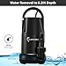 Lanchez 3/4 HP Portable Submersible Water Sump Pump Remove Water Level Down to Last-inch, 4450GPH Handy Utility Pump with 25FT Cord for Swimming Pool Garden Pond Basement Tub Pond Draining