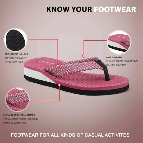 Image of TWOSOFT Women Stylish Comfortable Slipper Lightweight extra soft Dailywear Slippers