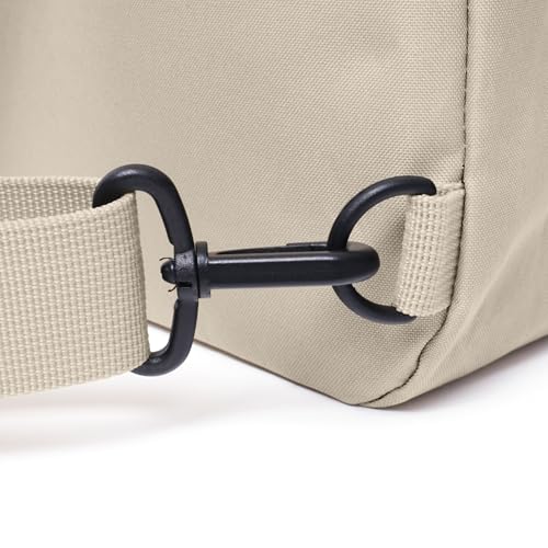 BENCH Bold Damen und Herren Sling Bag Umhängetasche Tasche Handtasche Schultertasche Crossbody, sand, 29 x 20 x 12 cm