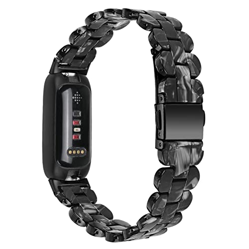 JUSUTEK 業界新登場 For Fitbit inspire 1/inspire HR/inspire 2 専用 樹脂時計バンド ベルト 樹脂交換ベルト 軽量 防汗性 腕時計 自由調整できるし男性女性兼用 クォーツ/機械式/スマートウォッチ,調整ツール