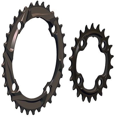33/22t 104/64 BCD Mountain Double Chainrings
