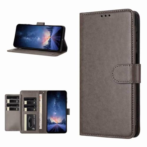 Samsung Galaxy A07�p���U�[�P�[�X 8�N���W�b�g�J�[�h�z���_�[�t���E�H���b�g�t���b�vPU���U�[���C�N���X�v �L�b�N�X�^���h �ی�d�b�P�[�X�J�o�[ �O���[