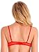 YONGHS Womens Sexy Lingerie Sheer Mesh Hollow Out Open Nipples Wireless Unlined Bra Tops Bralette Red 3X-Large
