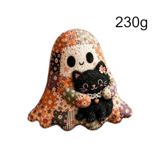 Kit costura fantasma DIY, muñeca artesanal de Halloween para principiantes 5