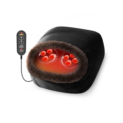 Snailax 2-in-1 Shiatsu Foot and Back Massager