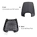 Lucky Seven Black Leather Suture Console Armrest Lid Cover fits for 2012 2011 2010 2009 2008 Honda Accord Center Console Cover Lid,Console Lid Armrest Cover