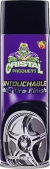 CRI-107-C Tire Shine Untouchable Tire Premuim Dressing Aerosol Gloss Spray for Car Tires, 14 fl. oz.