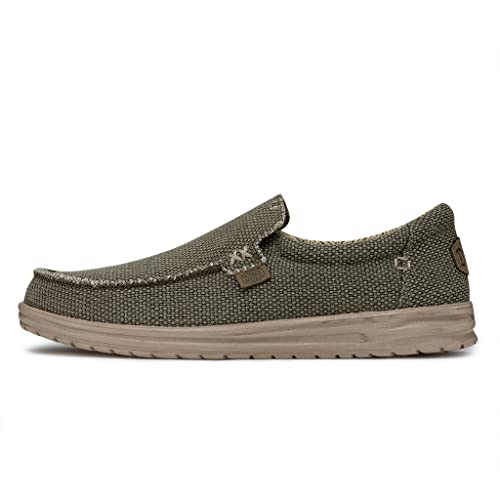 Hey Dude Men's Mikka Hawk Multiple Colors & Sizes| Men’s Loafers | Men’s Slip On Shoes | Comfortable & Lightweight2