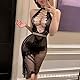 Fischnetz Dessous für Frauen Fischnetz Bodysuit Spitze Bodysuits Sexy Babydoll Nachtwäsche