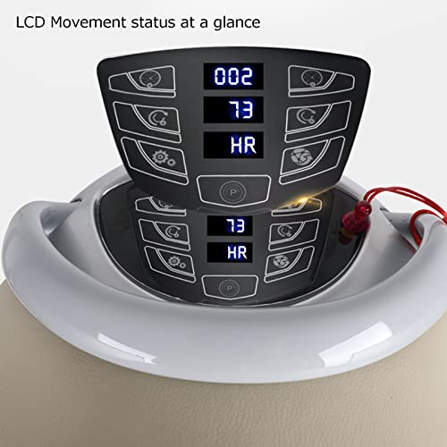 Máquina eléctrica para montar a caballo, entrenador multifunción para moldear el cuerpo y ejercitar el abdomen con vibración, máquina de fitness para pérdida de peso con interruptor de seguridad (gris) miniatura 4
