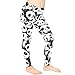 doginthehole Girls Leggings Cute Pandas Pattern Casual Yoga Pants Tights Trousers for Kids Size 6-7 Years