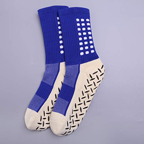 Meias Atléticas Masculinas, Andoer Meias atléticas masculinas antiderrapantes de silicone que absorv