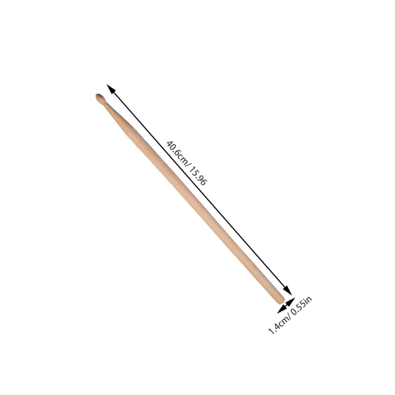 2 Stück Ahorn Drumsticks mit Schlägertasche, Schwarz, 5a | 3 Paare Je Plus Weiche Samttasche, für Bühnenauftritte und Übungseinheiten, Kompaktes Zubehör