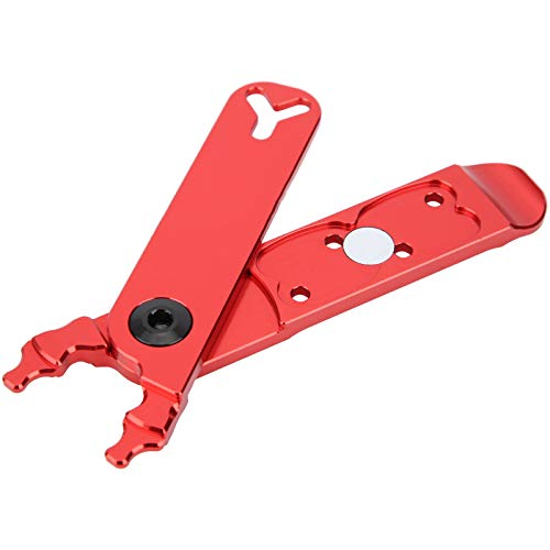 SHYEKYO Bicycle Chain Pliers, Valve Stem Lock Nut Wrench Valve Tool Plier Compact Multi‑Functional Aluminum Alloy for Bike,for Bicycle 5 SHYEKYO Bicycle Chain Pliers, Valve Stem Lock Nut Wrench Valve Tool Plier Compact Multi‑Functional Aluminum Alloy for Bike,for Bicycle - Image 6
