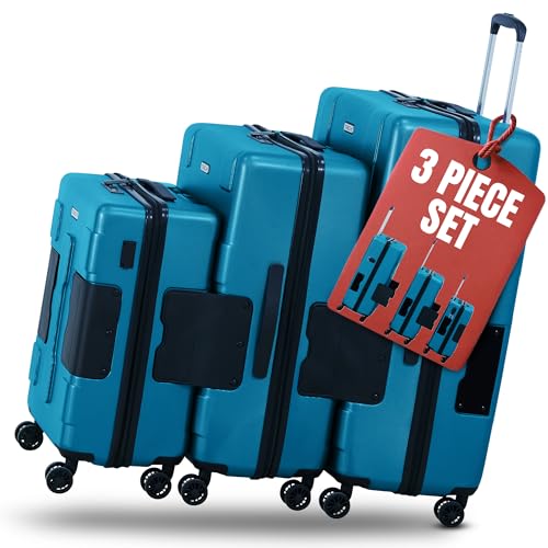 TACH 3-Piece Hard Shell Luggage
