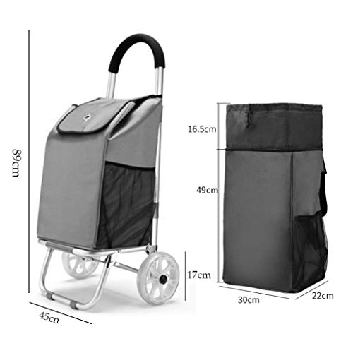 Aluminiumlegierung, Leicht, Faltbar, Reise, Lebensmittel, Einkaufstrolley, Wasserdicht, Markt-Einkaufstasche Mit Rädern… – Bild 3