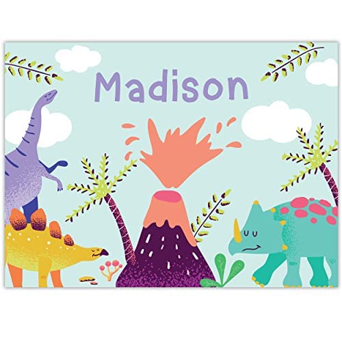 Paper Themes Cute Dinosaur Play Mat (L) 110 x 75 cm