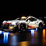 レゴ42096レースカー用LEDライトキット、レゴ42096と互換性があります(ライトのみ、レゴモデルなし)