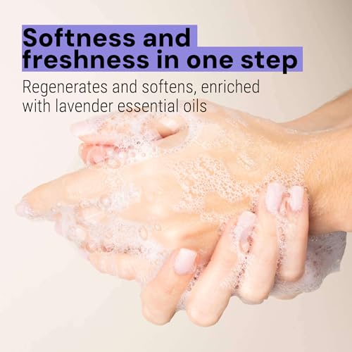 Panier des Sens - Moisturizing Hand Soap - Lavender Aromatic Fragrance - French Savon de Marseille Soap with Coconut Oil - Refillable Kitchen & Bathroom Soap - 16.9 Fl.oz Hand Wash 97% Natural