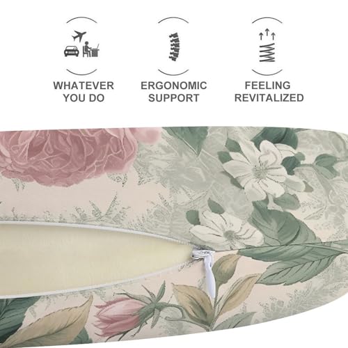 Almohada espuma viscoelástica tamaño compacto ergonómica miniatura 5