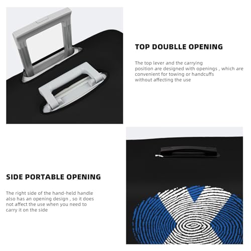 Travel Luggage Cover It'S In My Dna Scotland Scottish Flag Fashion Washable Baggage Suitcase Protector Fit For Luggage Small4