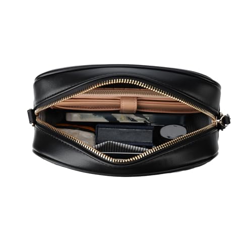 Image of AFKOMST Crossbody Bags for Women Small Saddle Purse and Boho Cross Body Handbags,Vegan Leather