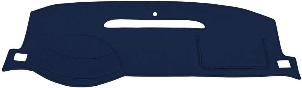 Seat Covers Unlimited Lincoln Town Car Dash Cover Mat Pad - Fits 1990-1994 (Custom Velour, Navy)