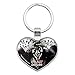 Batman Disturbed Joker Keychain Heart Love Metal Key Chain Ring