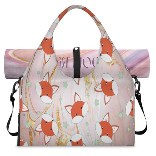 Bolsa deportiva con compartimento para zapatos Marble Fox L