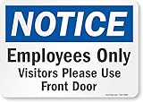 SmartSign Adhesive Vinyl Label, Legend 