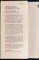 The Truth About the Most Dangerous and Destructive Nation 0533028183 Book Cover