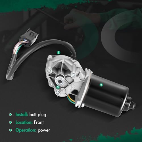 Image of SCITOO Windshield Wiper Motor Compatible For Jeep For TJ | Direct fit for 1997-2002 For Jeep For TJ|Replaces OE 227145|AA140442|WIP1651|4864892|5 Pins|Fit for Front Wiper Motor