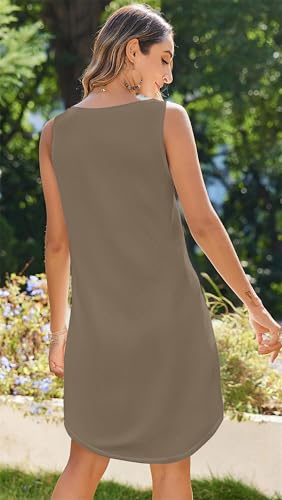 Image of Sun Salt Sea Summer Tank Dress for Women 2026 Beach Dresses Vacation Graphic Dress Hawaiian Tank Dresses