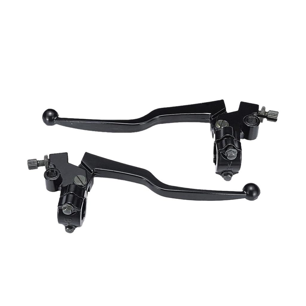 EMQDCAZ for CG125 CG 125 125cc Brake Clutch Levers 220mm Long Handle Handlebar Motorcycle Lever Brake Clutch Reservoir Levers