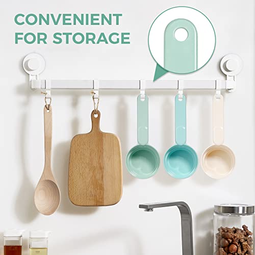 Msbc Melamine Dog Food Scoop 1 Cup, Pet Food Measuring Cup, Comfortable Long Handle Scoop For Dog, Cat, Ferret And Rabbit Food, Food-Grade Pet Food Feeding Scoop Dishwasher Safe (Light Green) #TOP3