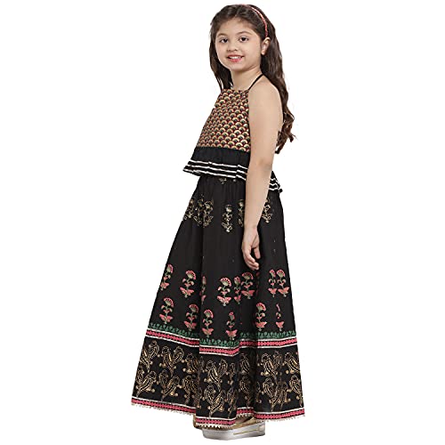 Image of Bitiya By Bhama Girl's Cotton Lehenga Choli