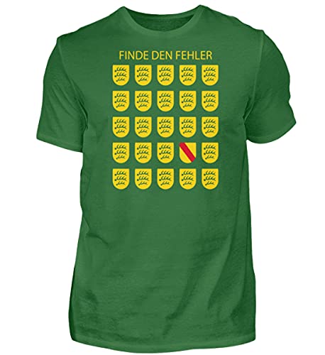 T-shirt homme vert Schwaben Württemberg idéal pour les sorties décontractées