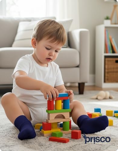 Chaussettes Nouveau Né sans couture anti irritation coton Prisco