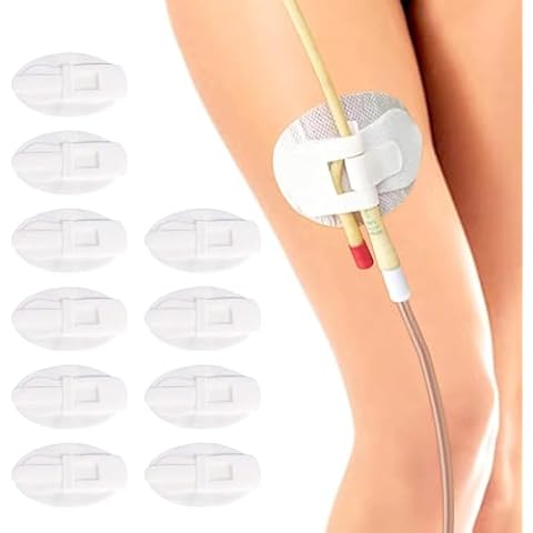 Foley Catheter stabilization Device, Catheter Urinary Leg Bag Legband Holder, (Pack of 10) Cover